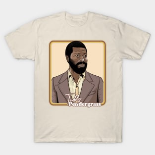 Teddy Pendergrass - Retro Soul Fan Illustration T-Shirt